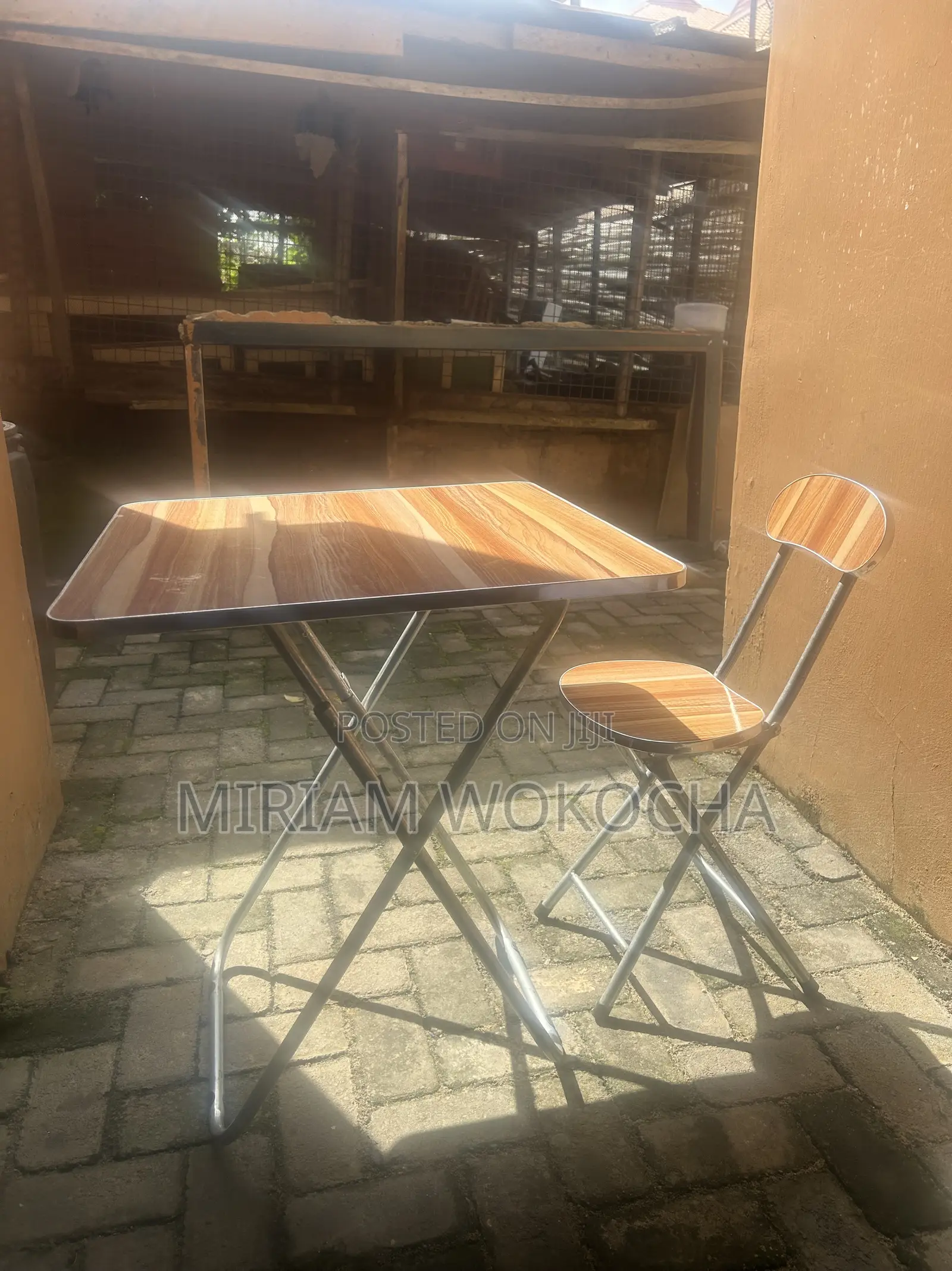 Foldable Table Chair