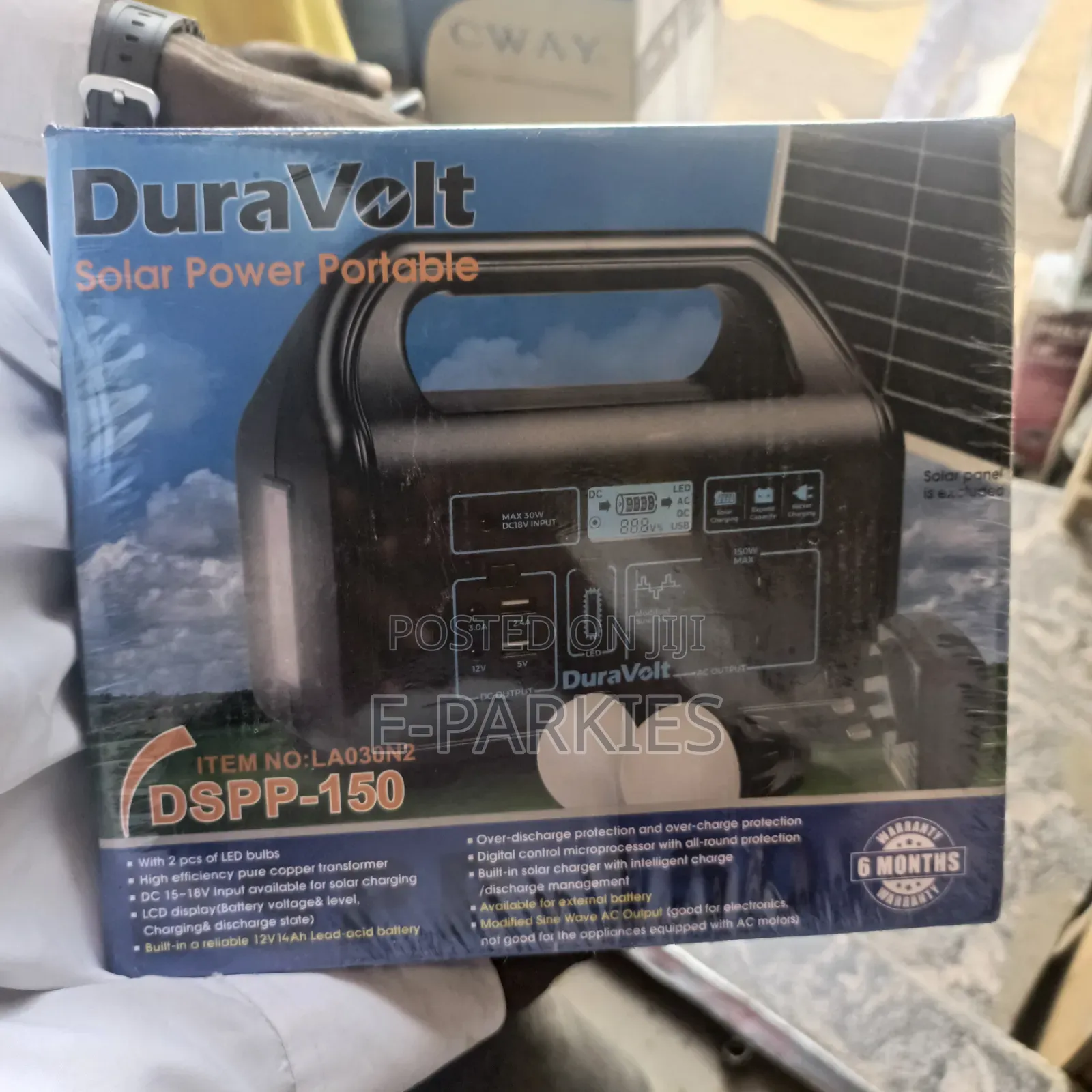 Duravolt Potable Solar Inverter 150watt