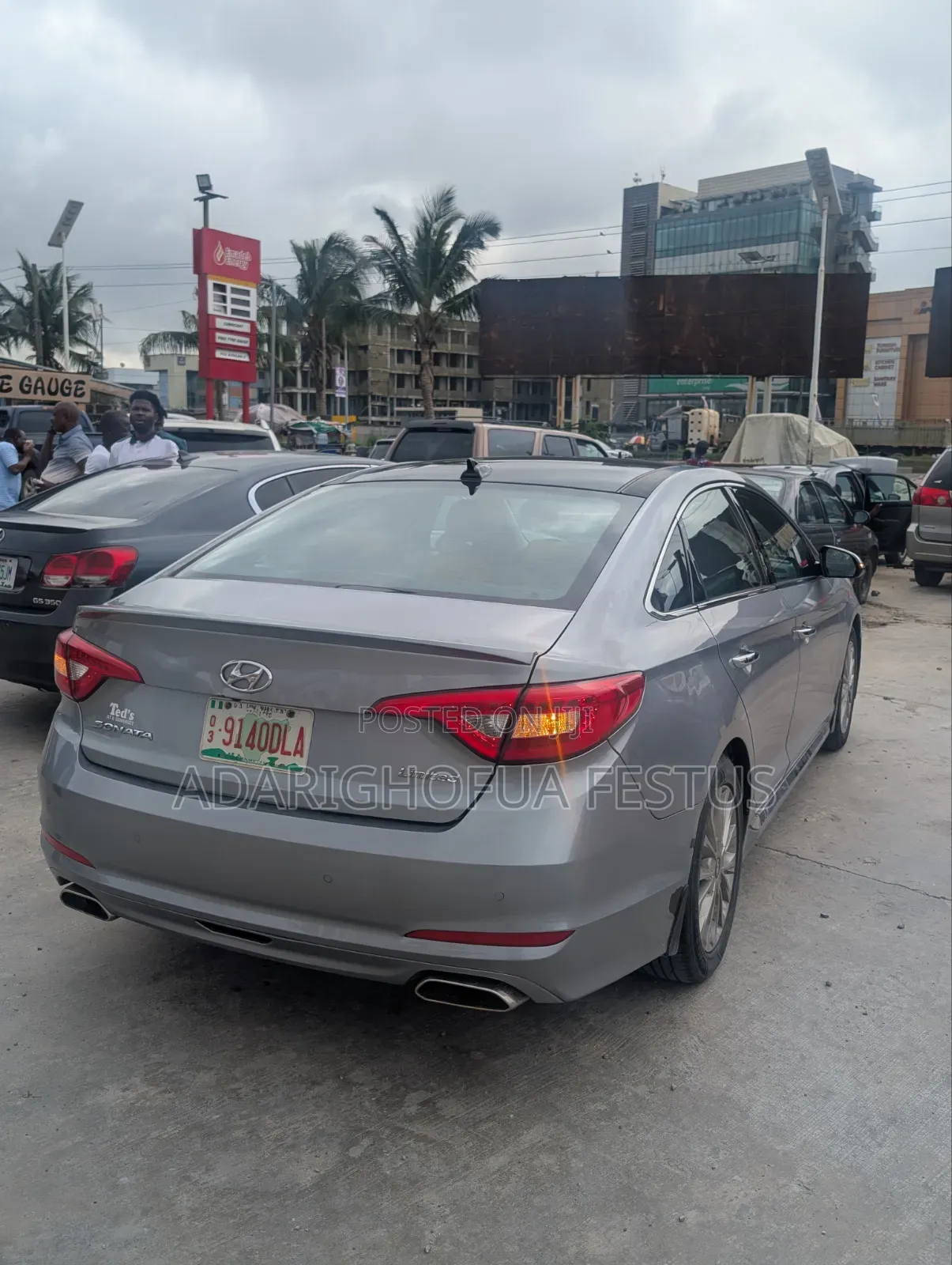 Hyundai Sonata 2016 Gray