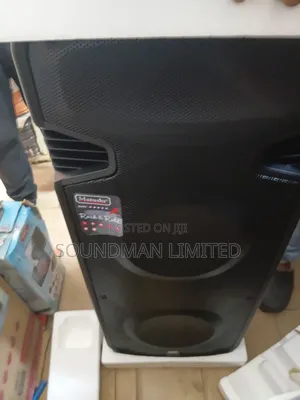 Matushi Double 15” Speaker Public Address Pa System With Microphones