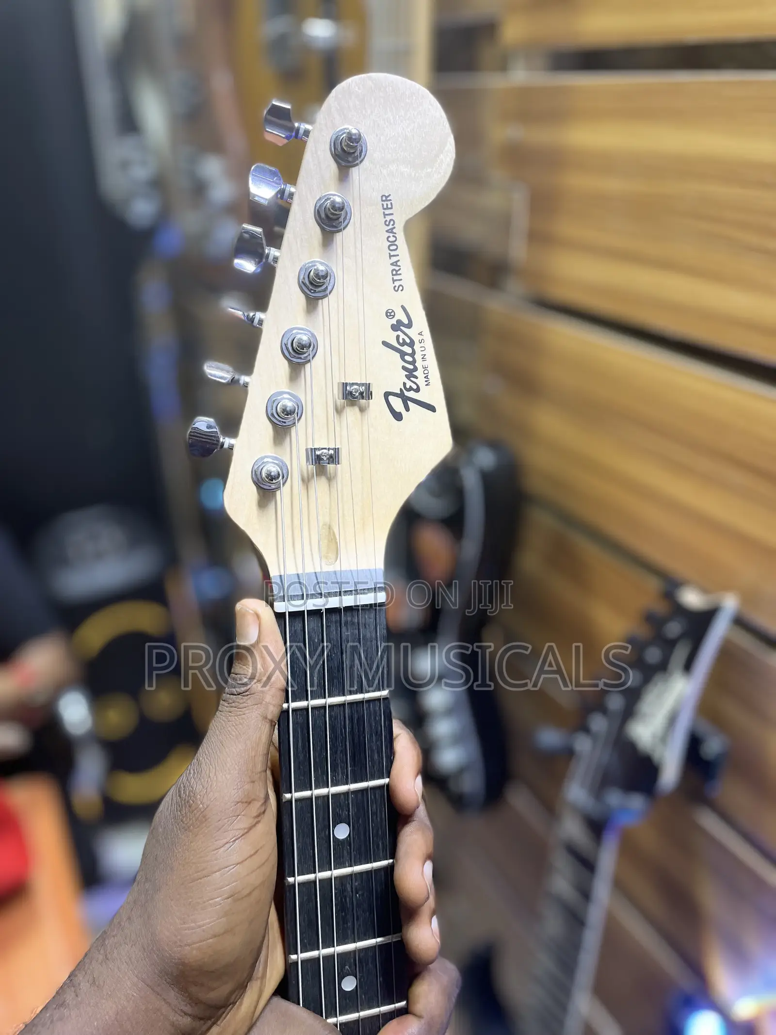 Fender Blue Stratocaster Lead Electric Guitar