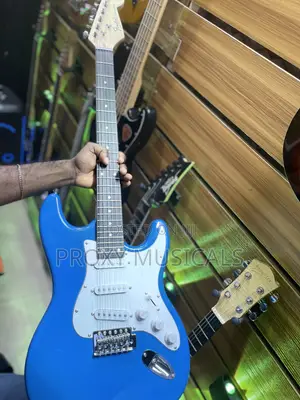 Fender Blue Stratocaster Lead Electric Guitar
