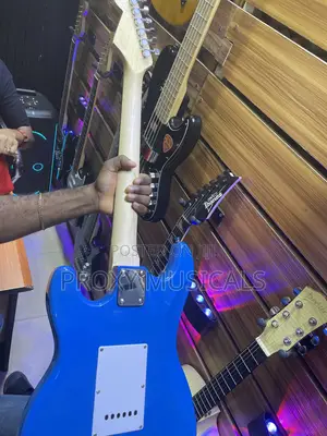 Fender Blue Stratocaster Lead Electric Guitar