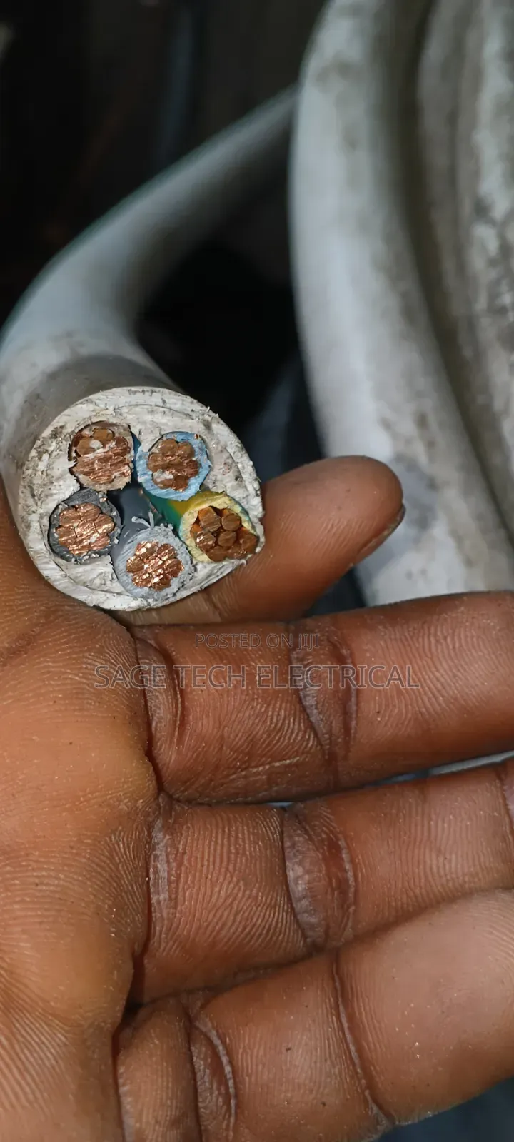 25mm 5core PVC PVC Armoured Cable German Cable