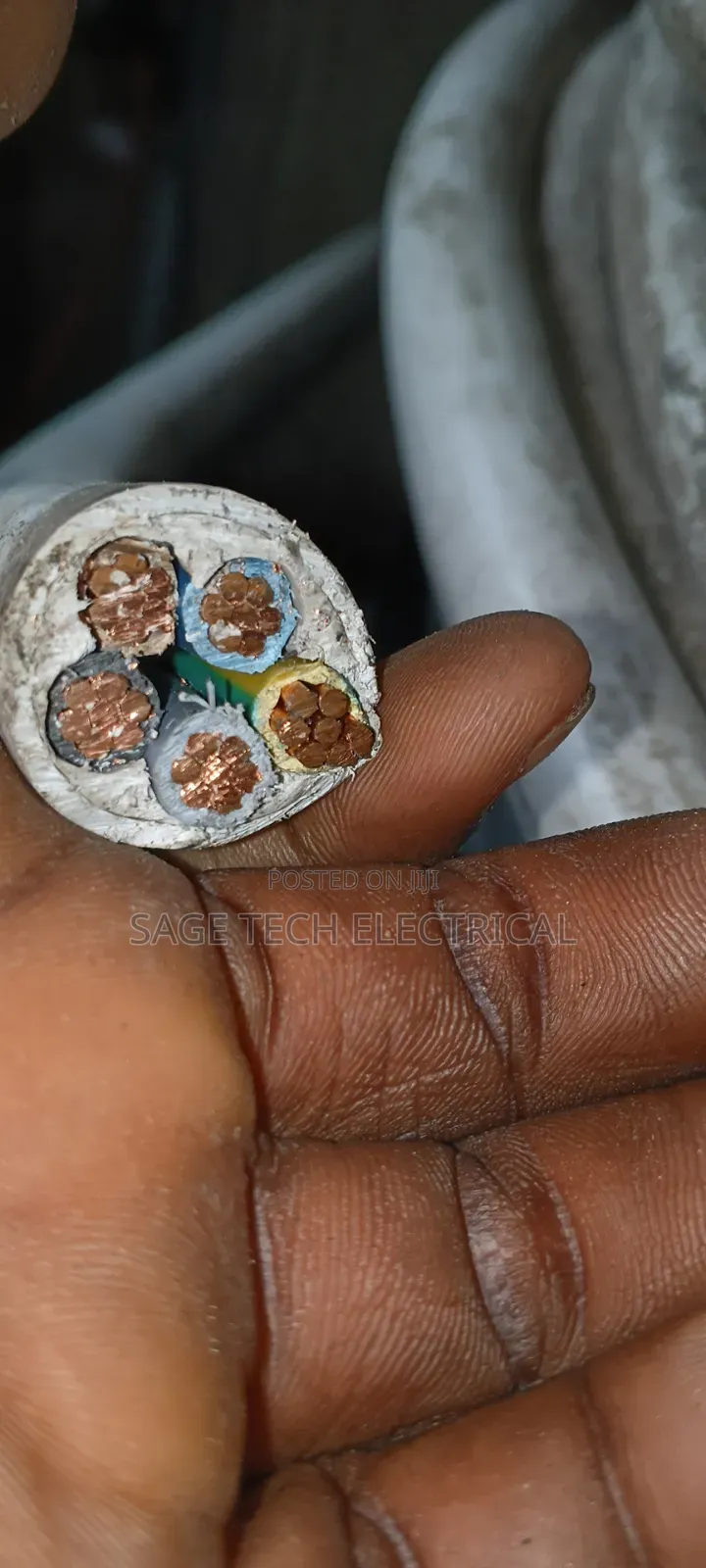 25mm 5core PVC PVC Armoured Cable German Cable