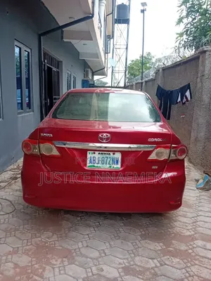 Toyota Corolla 2012 Red