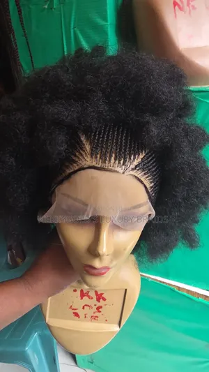 V Style Kinky Braids