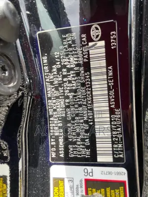 Toyota Camry 2013 Black
