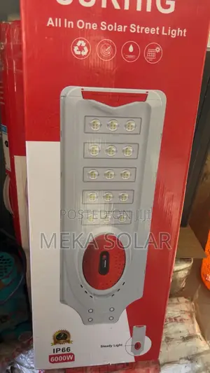 Sukhig 6000w Solar Street Light (All in One)