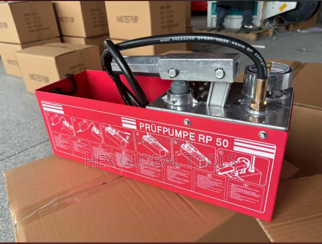 Rp 50 Manual Hydraulic Pressure Test Pump
