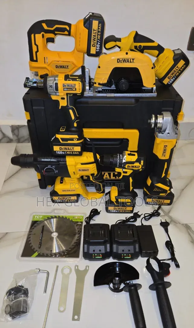 6in1 Dewalt Tool Set