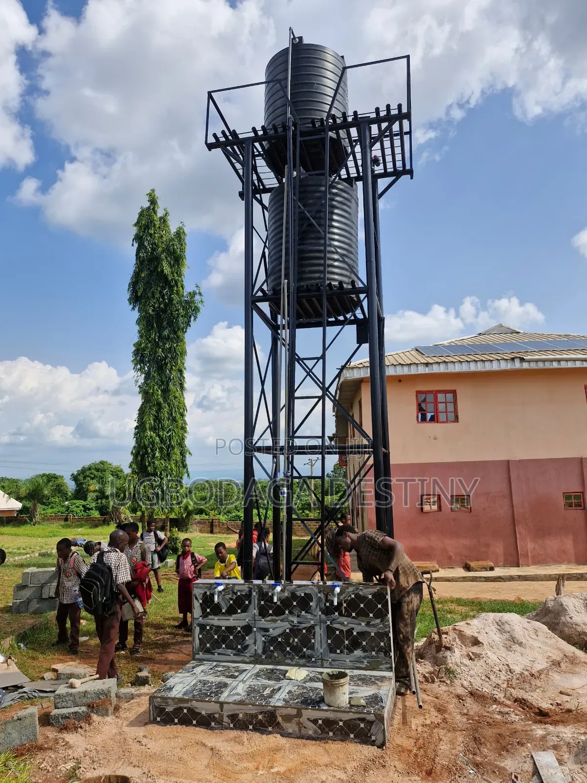 Overhead Tank Stand