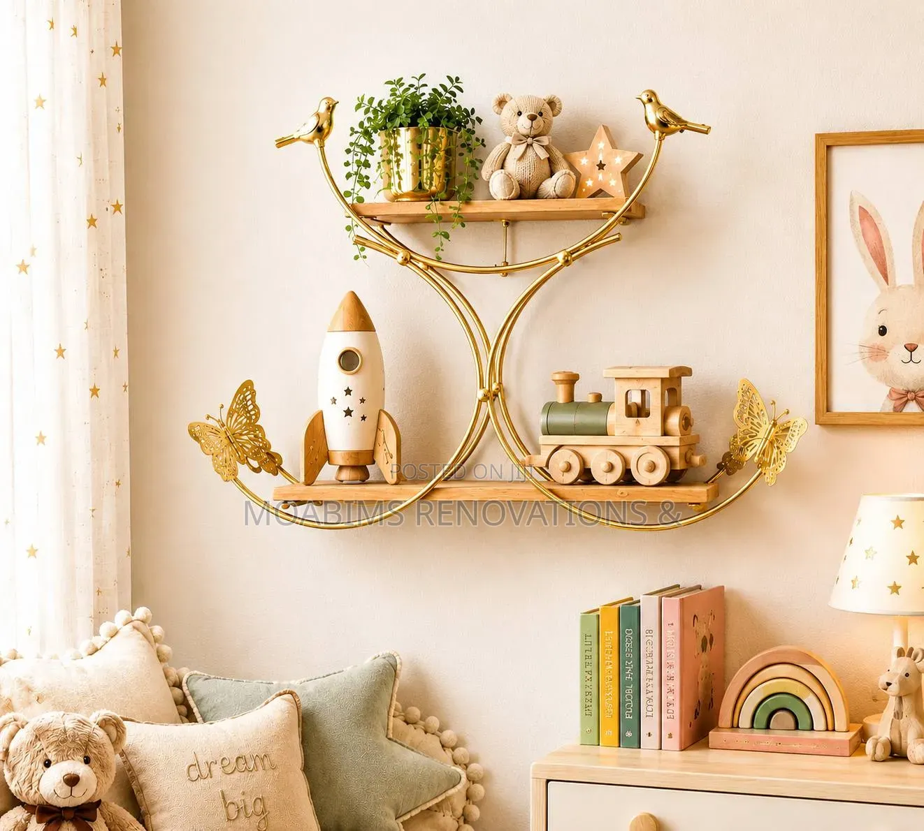 Butterfly Wall Rack