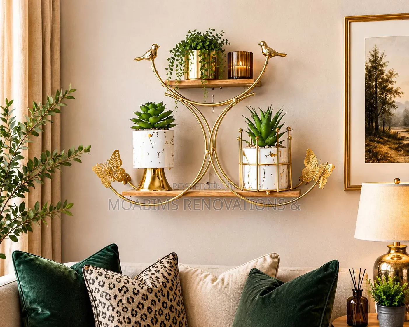 Butterfly Wall Rack