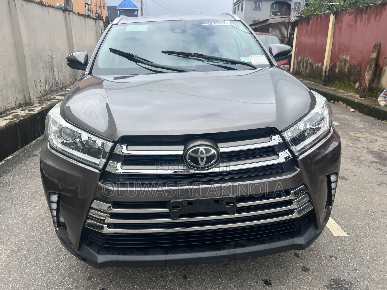 Toyota Highlander 2018 Gray
