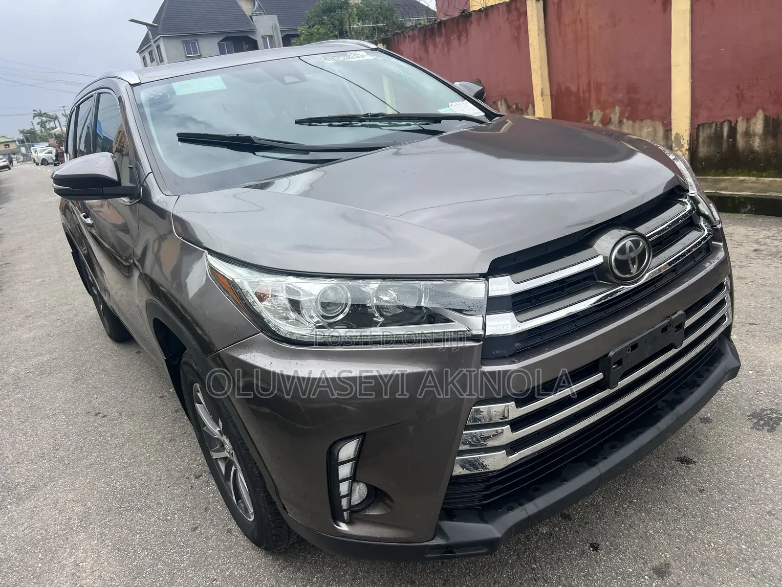 Toyota Highlander 2018 Gray
