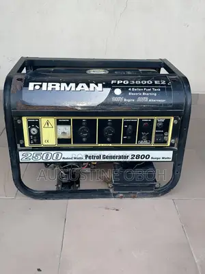 Firman 2.5kva Petrol Generator Fp3800 Es (Copper Coil)
