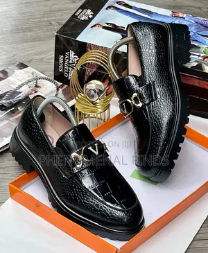 Quality Croc-Embossed Men's Shoes