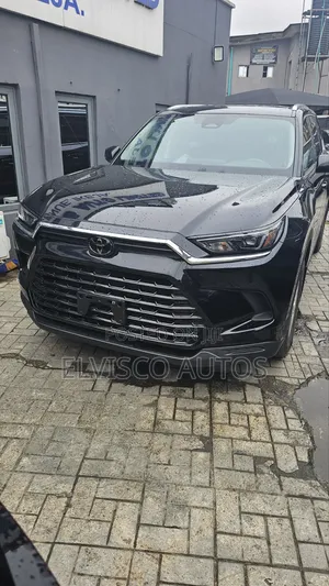 New Toyota Highlander 2024 Black