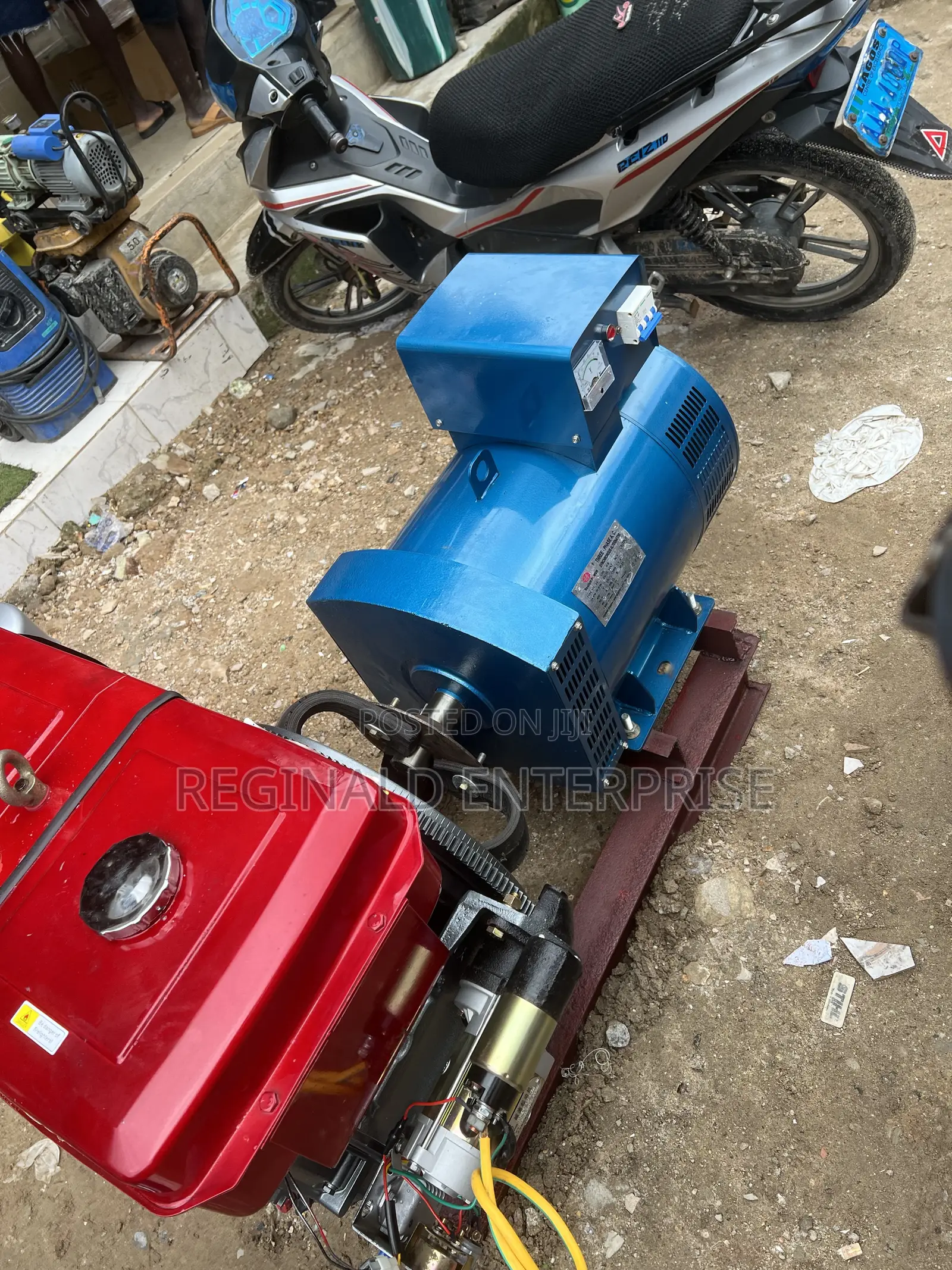 Copper Coil Basic Generator 1130 Engine