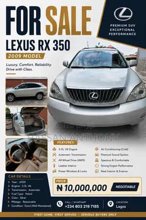 Lexus RX 2009 Silver