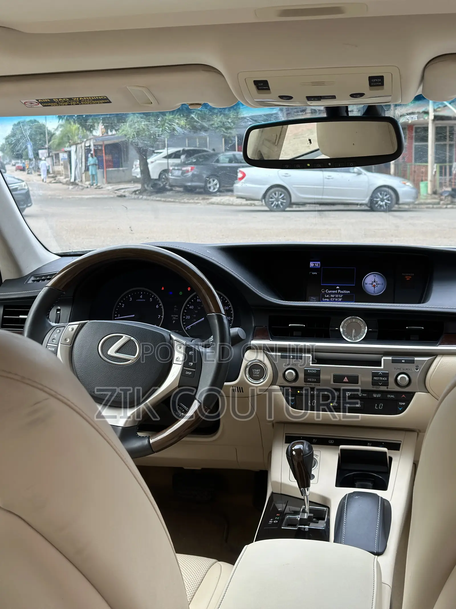 Lexus ES 2013 White