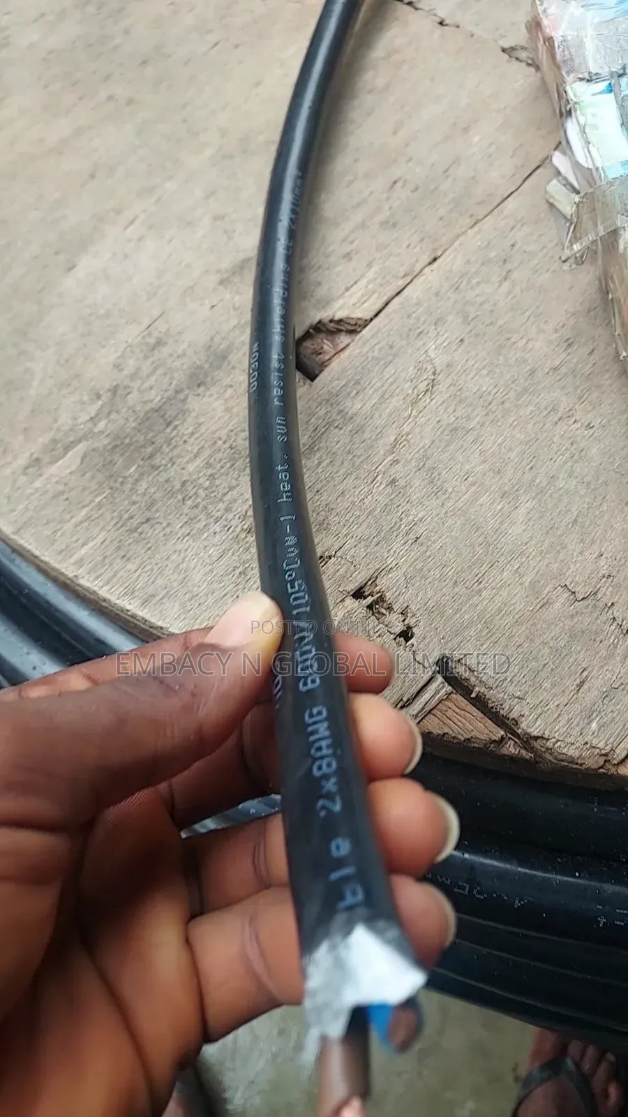 10mm 2core 2x8awg Sheilded Cable