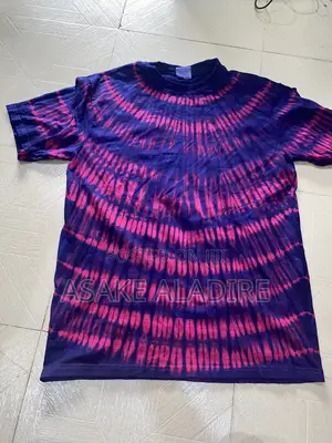 Adire Tie Dye Round Neck