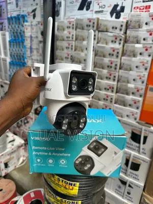Double Lens Solar Camera Hd V380max High Quality