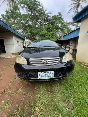 Toyota Corolla 2002 Black