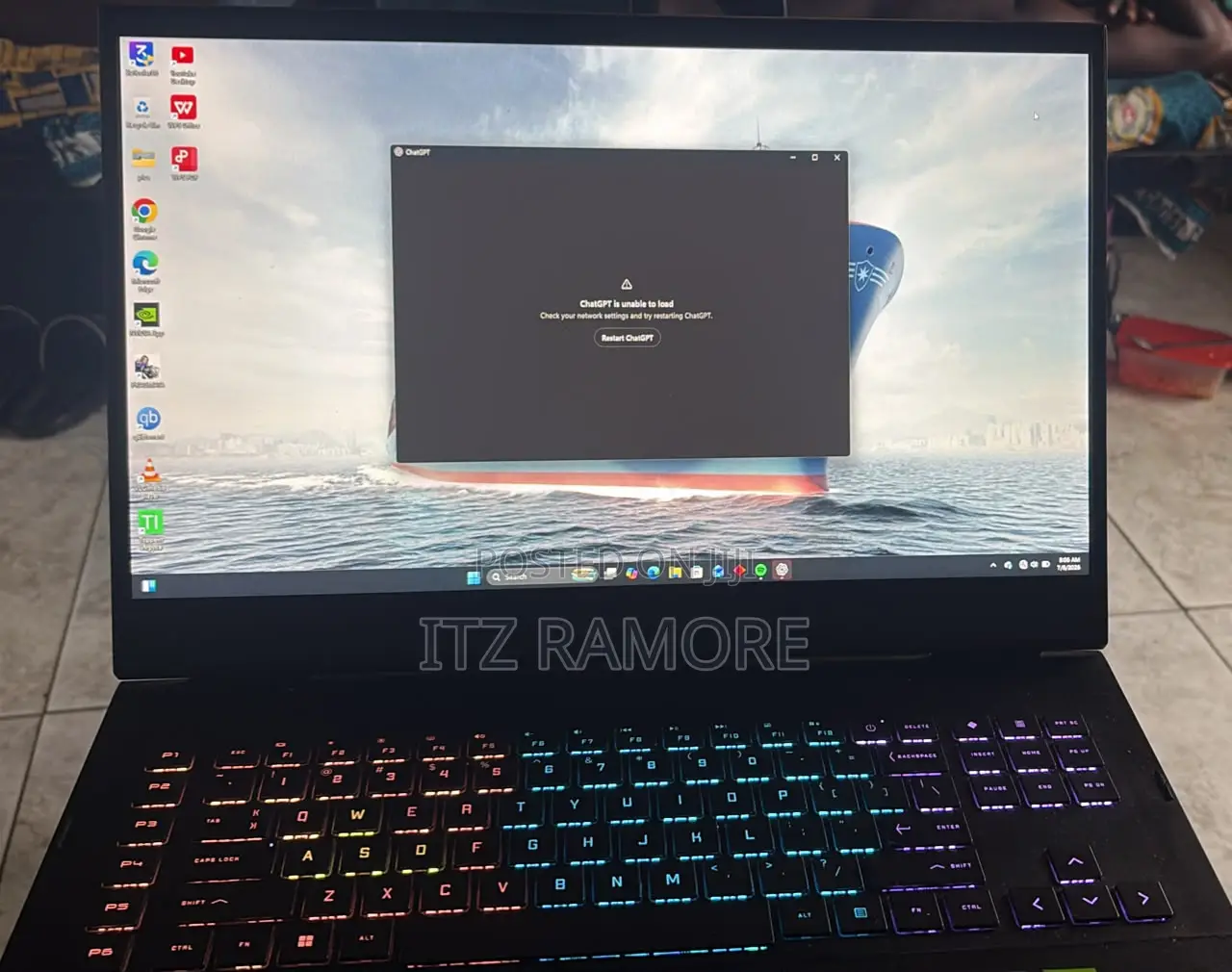 Laptop HP Omen 17 16GB Intel Core i7 SSD 1T