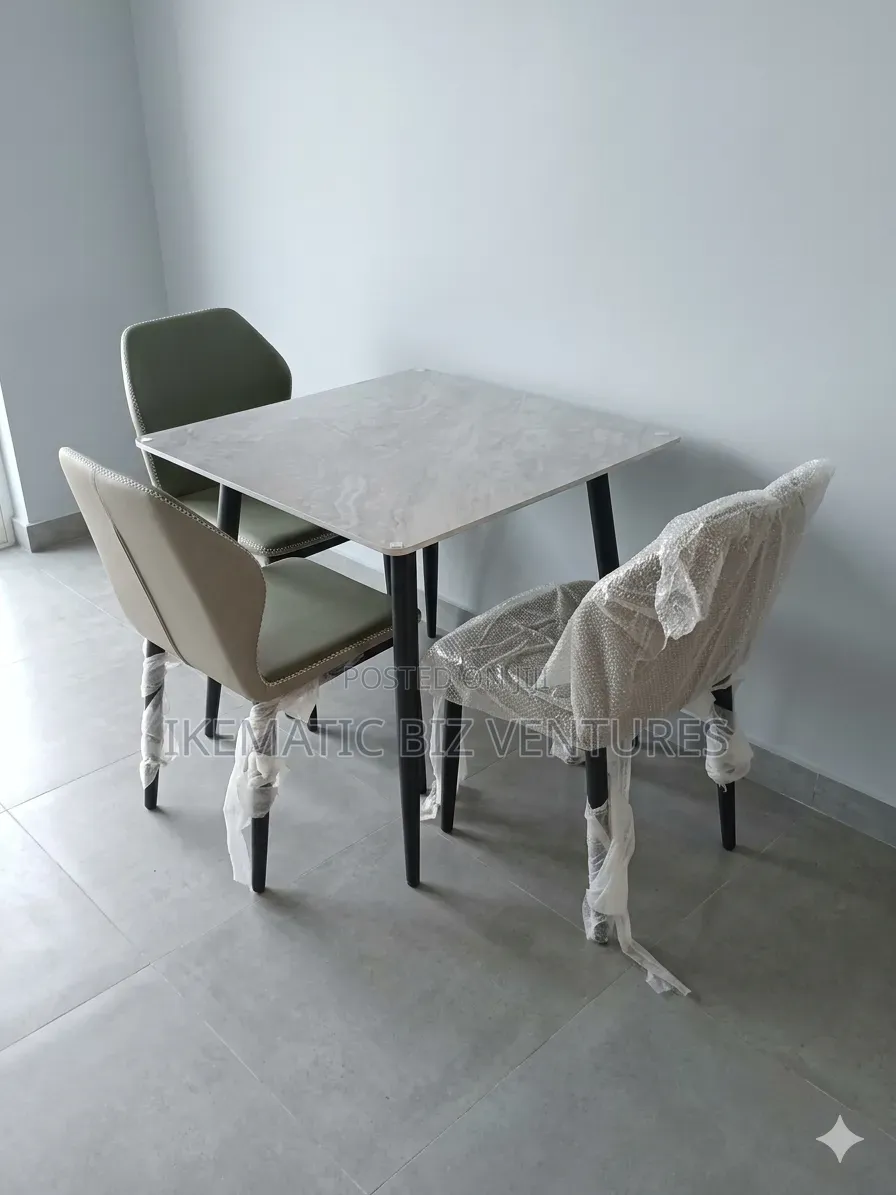 Classic Dinning With 3 Chairs