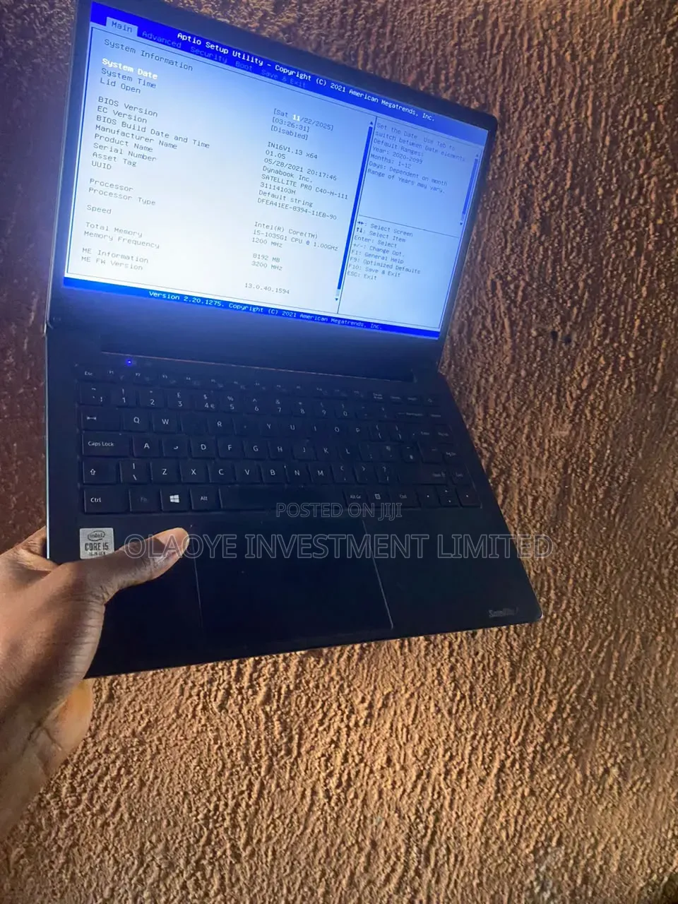 Laptop Toshiba 4GB Intel Core i5 SSD 128GB