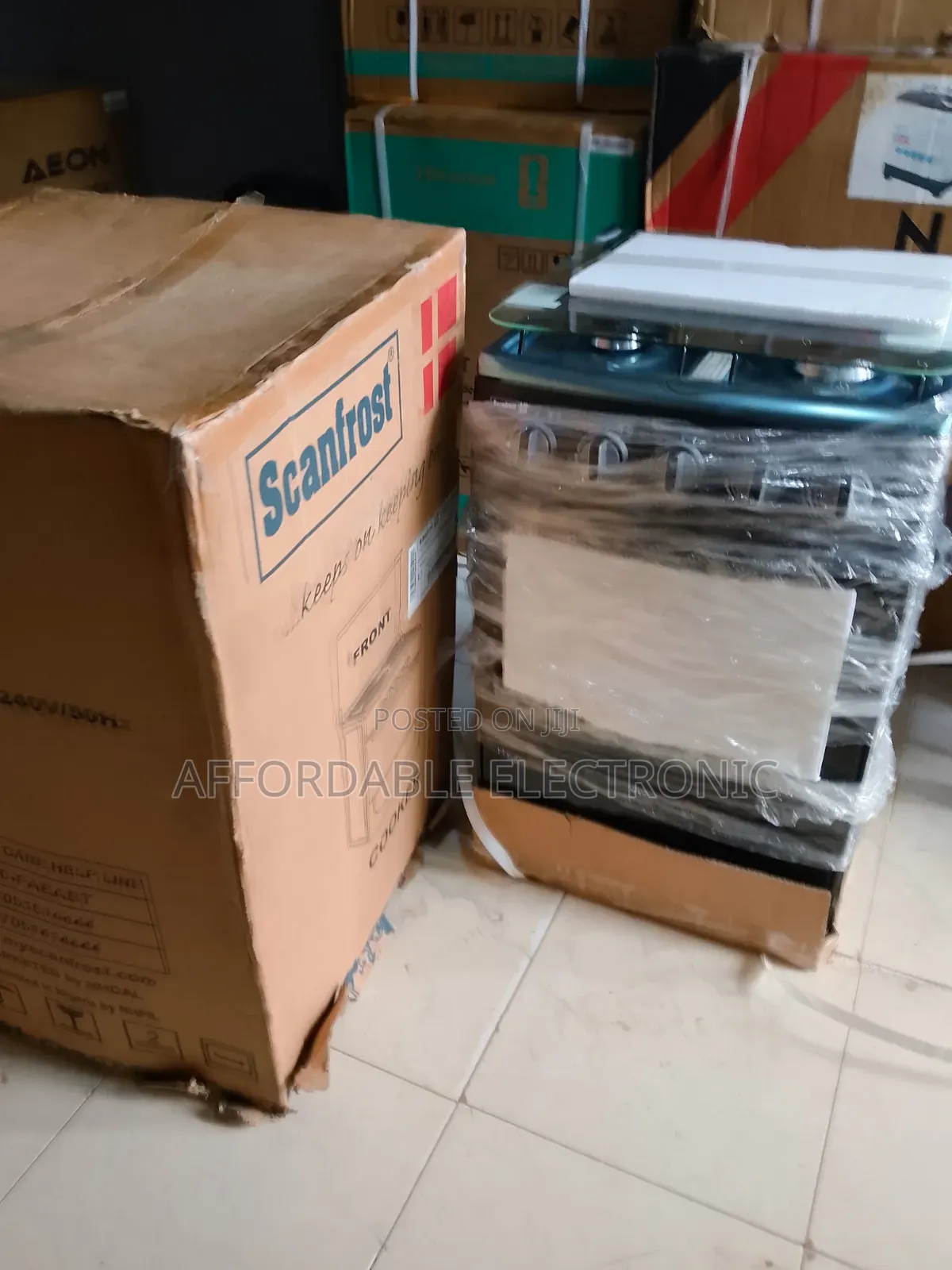 Standard Scanfrost 4b Gas Cooker