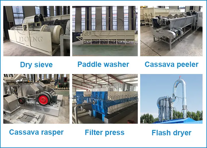 Fully Automatic Fufu Production Line Cassava Flour Processing Machine