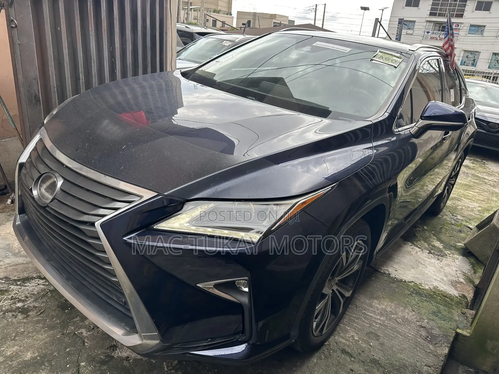 Lexus RX 2017 Blue
