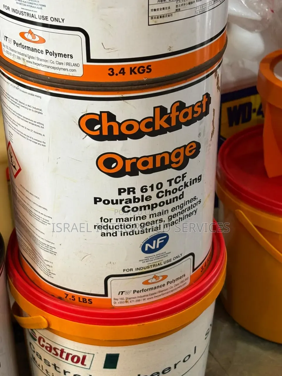 Chockfast Orange Pr 610 TCF Pourable Chocking Compound