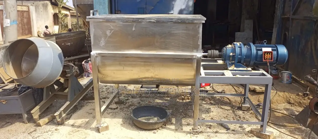 Horizontal Stainless Mixer