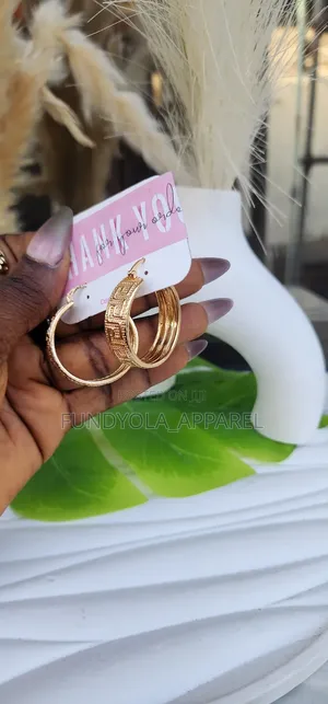 Loop Gold Plated Earring
