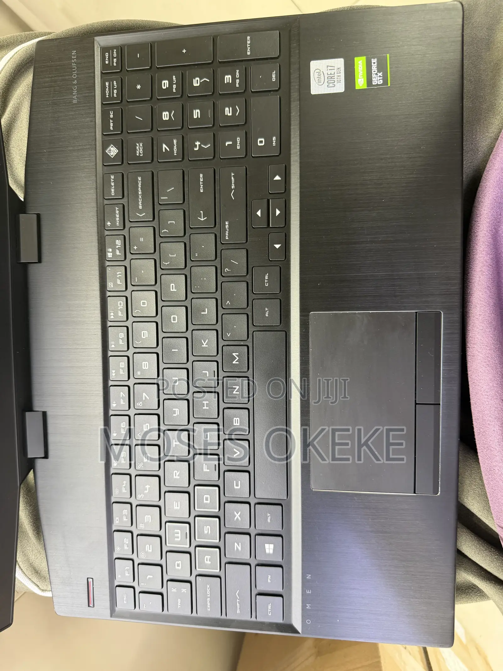 Laptop HP Omen 15-dh002nr 16GB Intel Core i7 SSD 512GB
