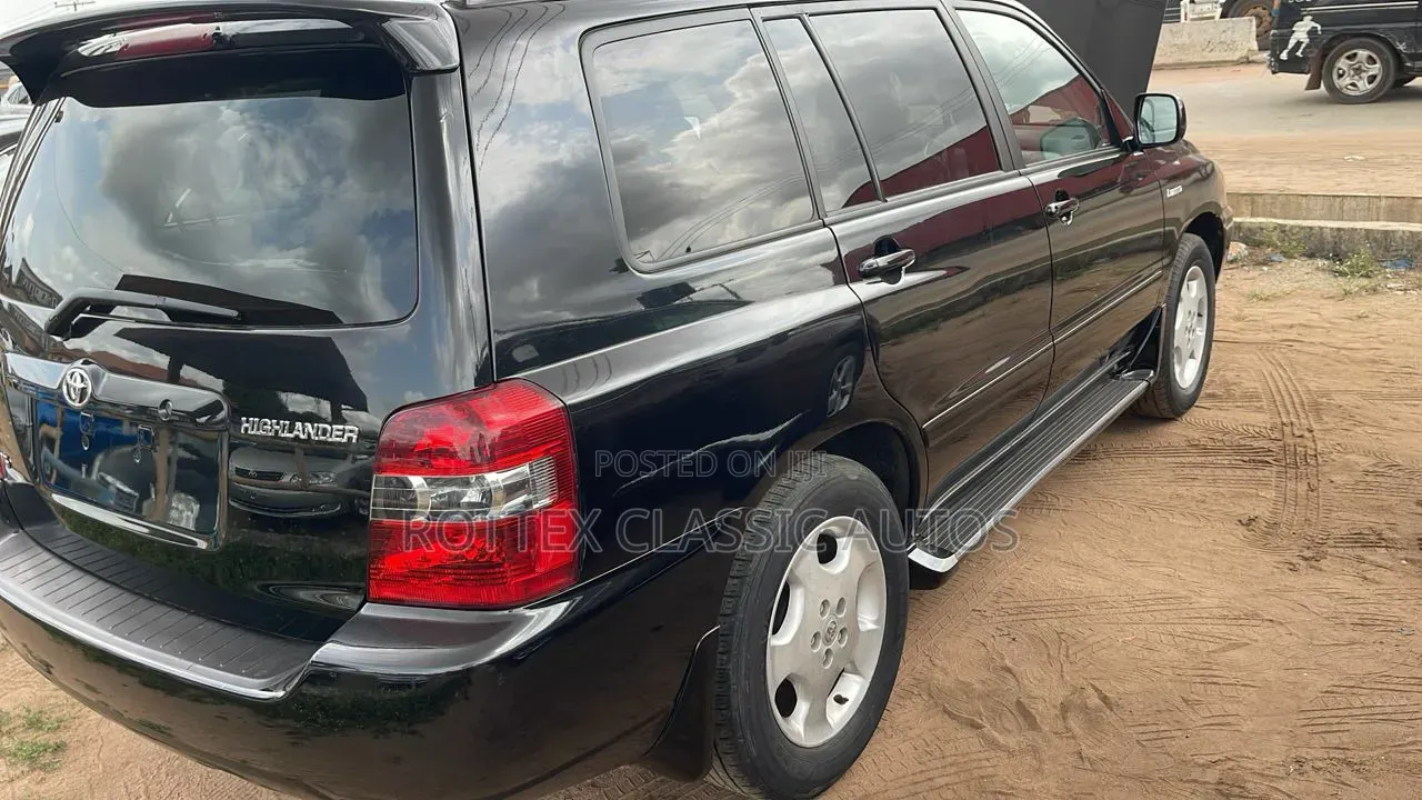 Toyota Highlander 2006 Black