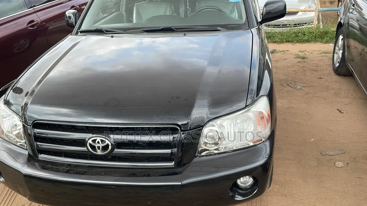 Toyota Highlander 2006 Black