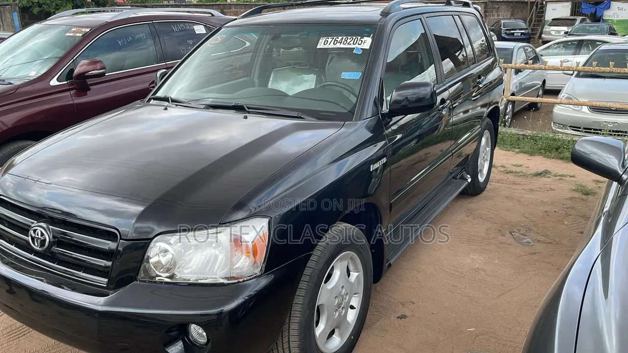 Toyota Highlander 2006 Black