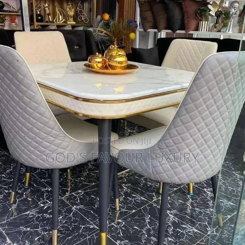 Mmarble Dining Table and Chairs