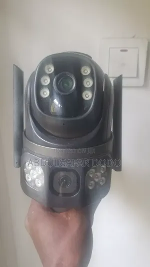 Solar Dual Lens PTZ CCTV Camera – Wifi | 360° | No Nepa Needed