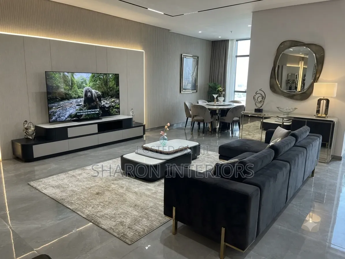 Modern Nested Coffee Table Set