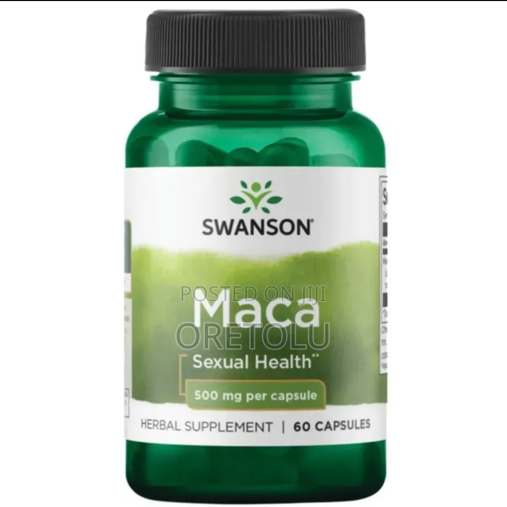 Swanson Maca * 60 Capsules