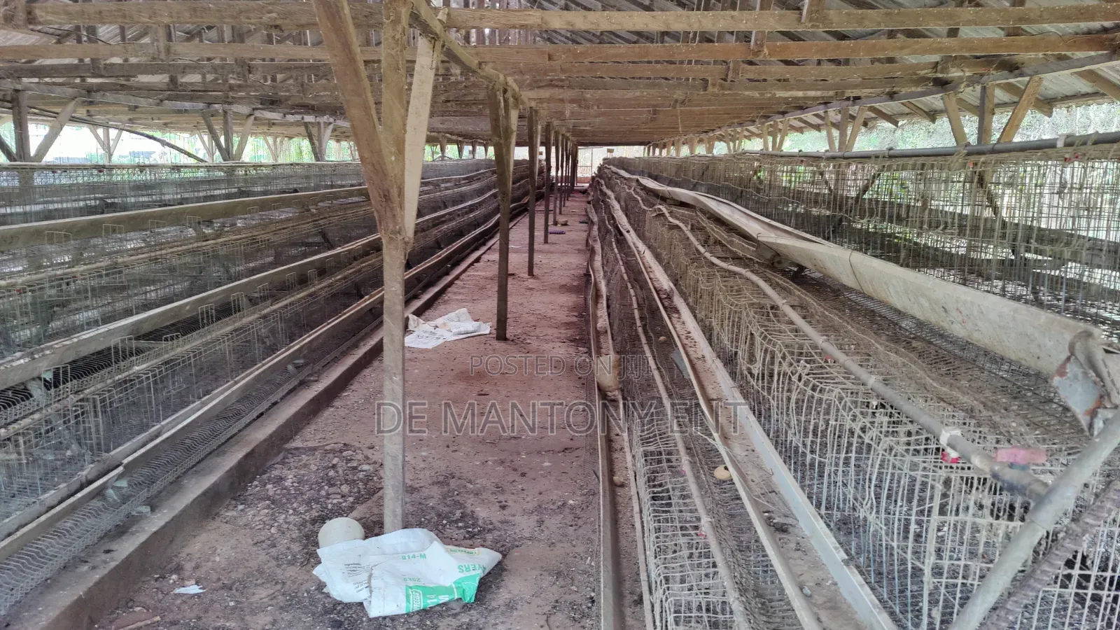 Used Battery Cage