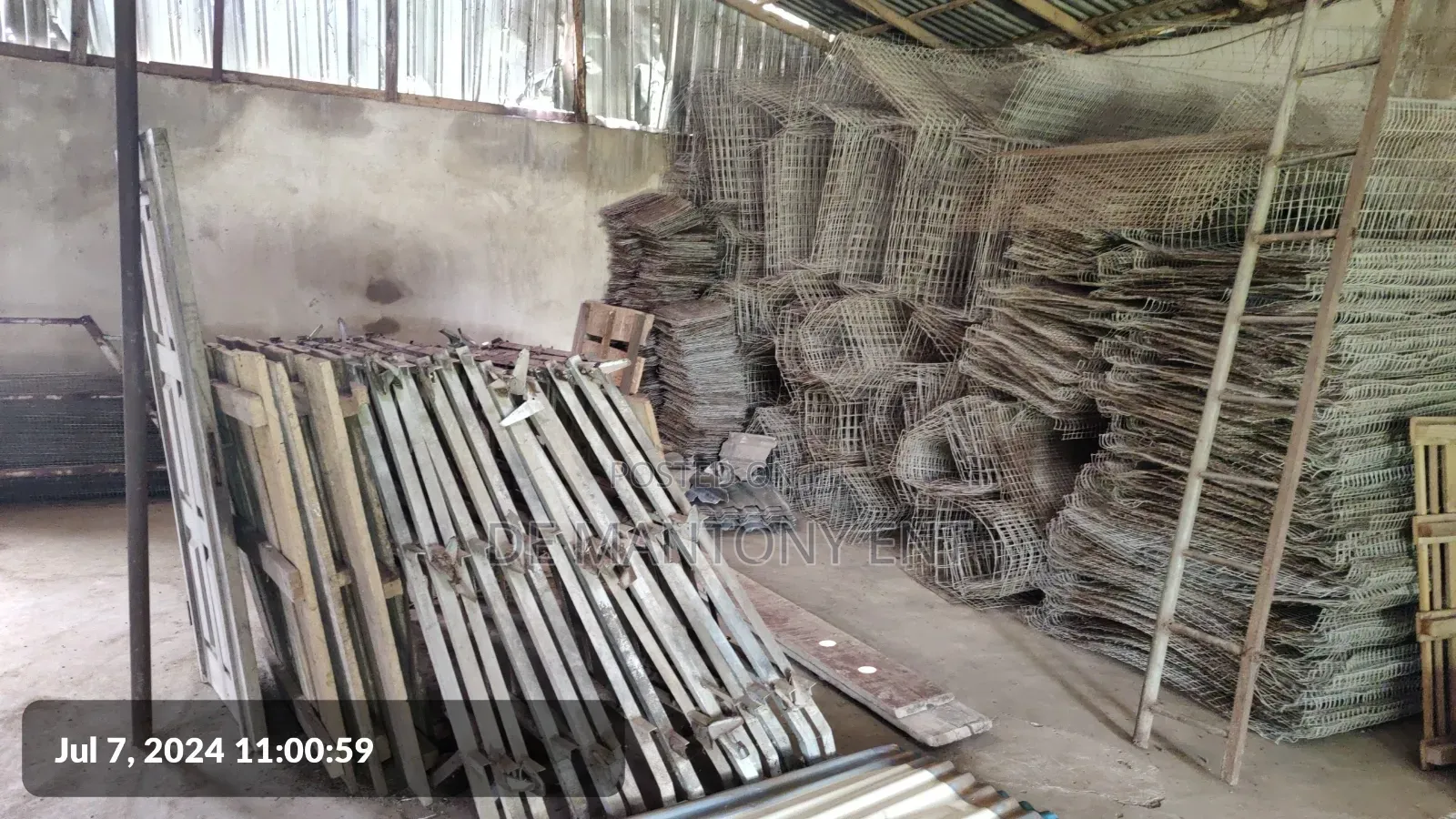 Used Battery Cage