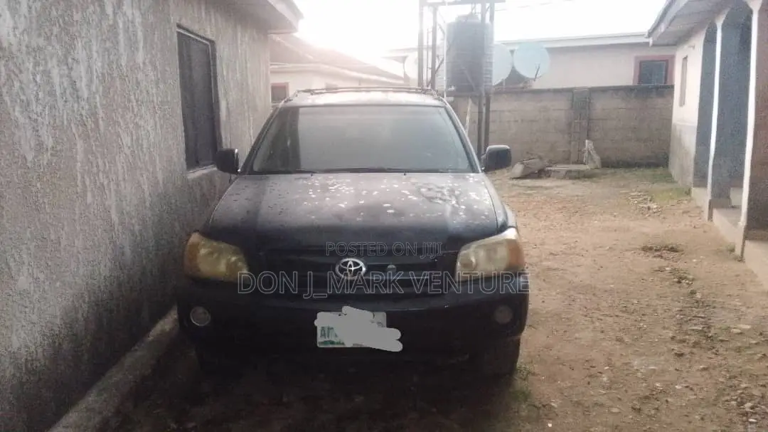 Toyota Highlander 2003 Black